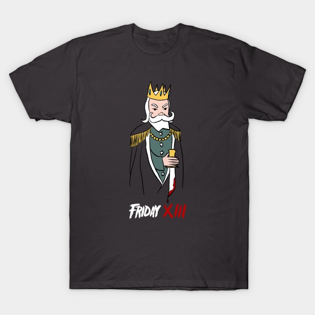 FRIDAY XIII T-Shirt by Figbar Lonesome